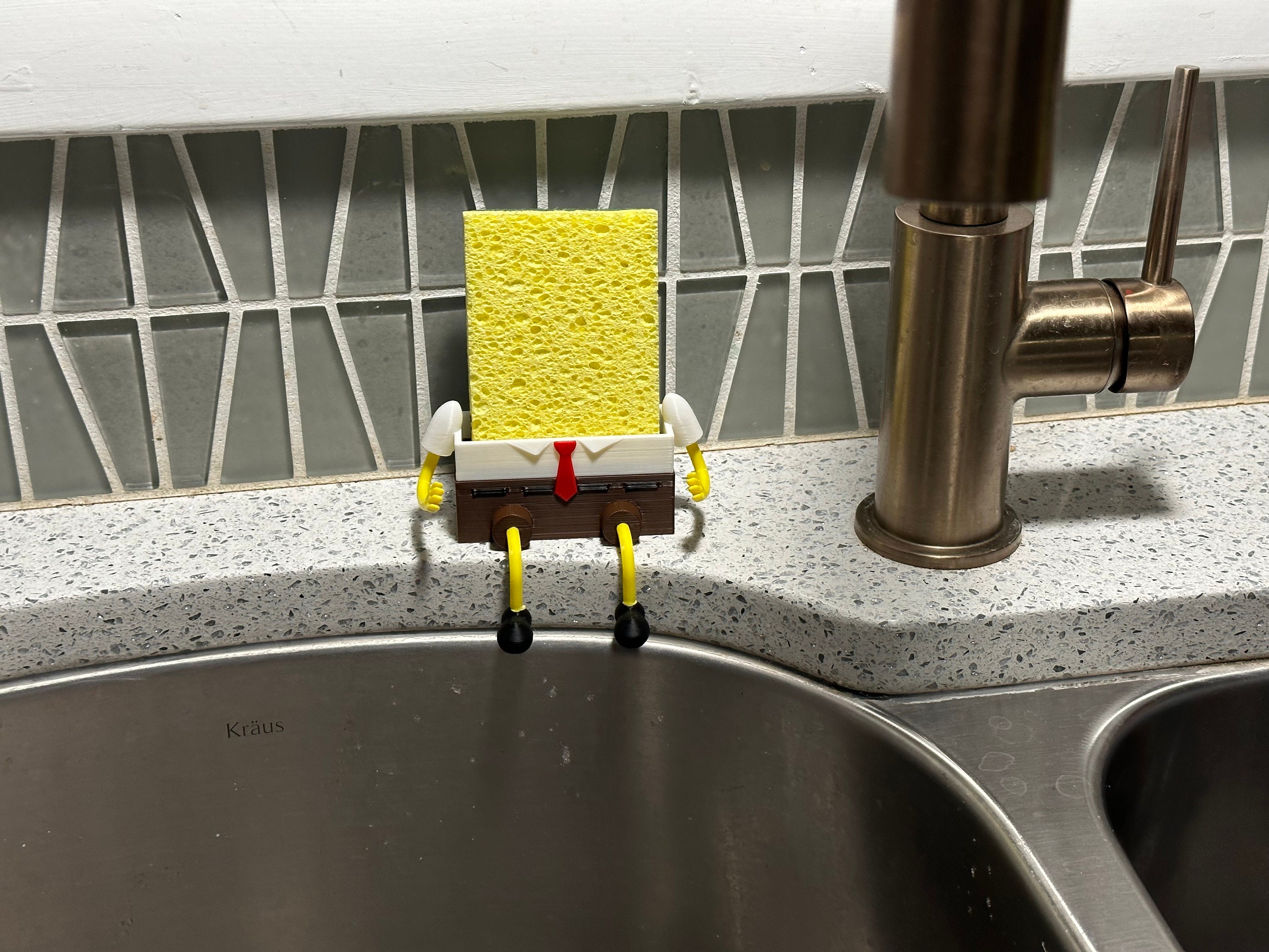 Bob The Sponge Holder