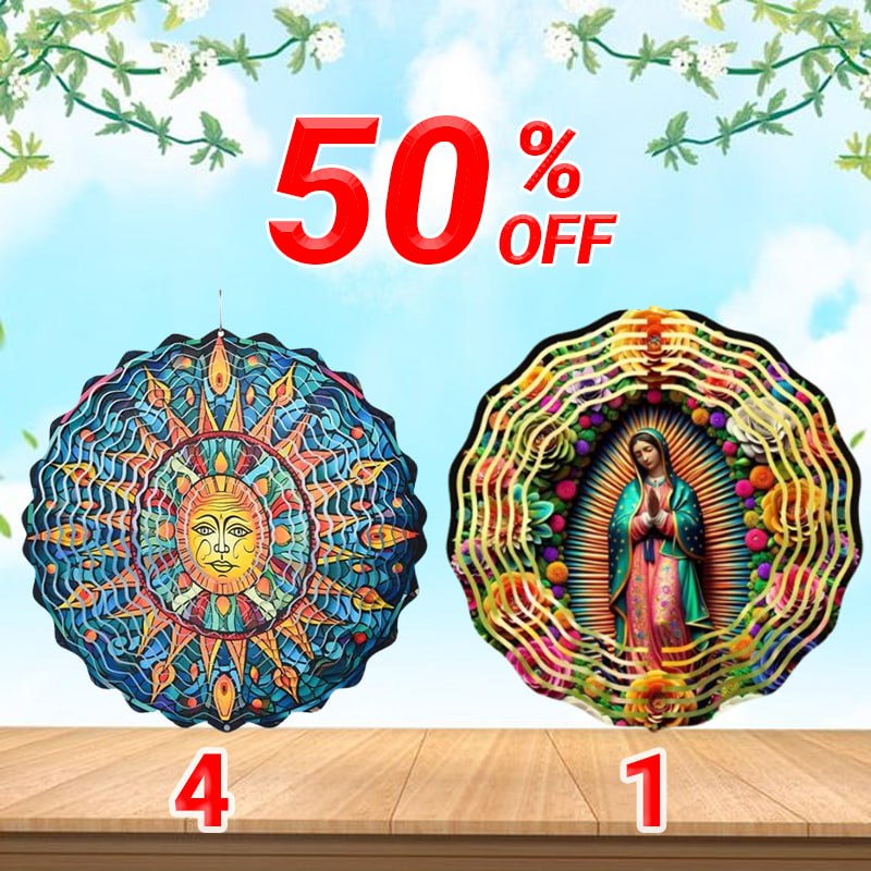 Last Day 49% OFF Transform Your Garden with Our Stunning 3D Wind Spinner-KOLAICH™