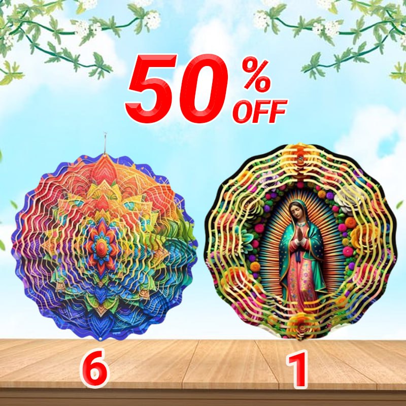 Last Day 49% OFF Transform Your Garden with Our Stunning 3D Wind Spinner-KOLAICH™