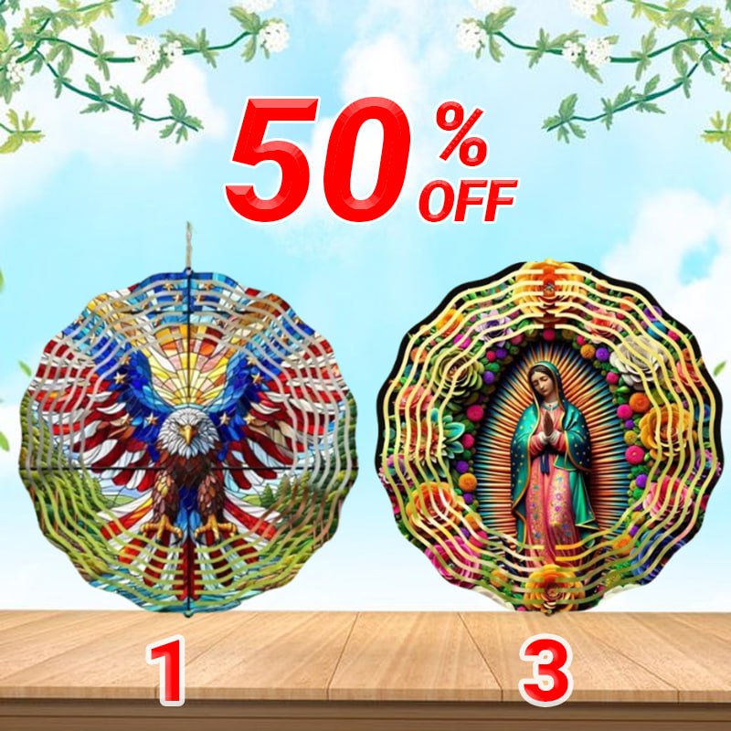 Last Day 49% OFF Transform Your Garden with Our Stunning 3D Wind Spinner-KOLAICH™