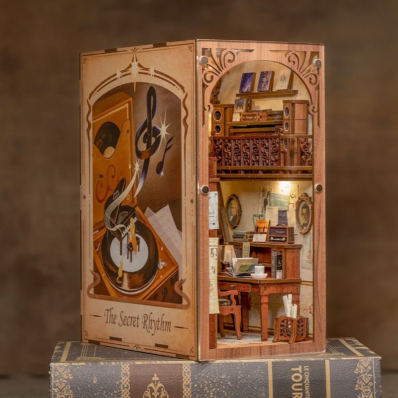 The Secret Rhythm Music Space DIY Book Nook-KOLAICH™