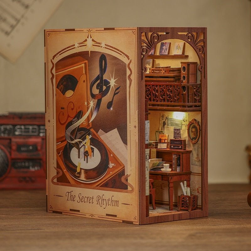 The Secret Rhythm Music Space DIY Book Nook-KOLAICH™
