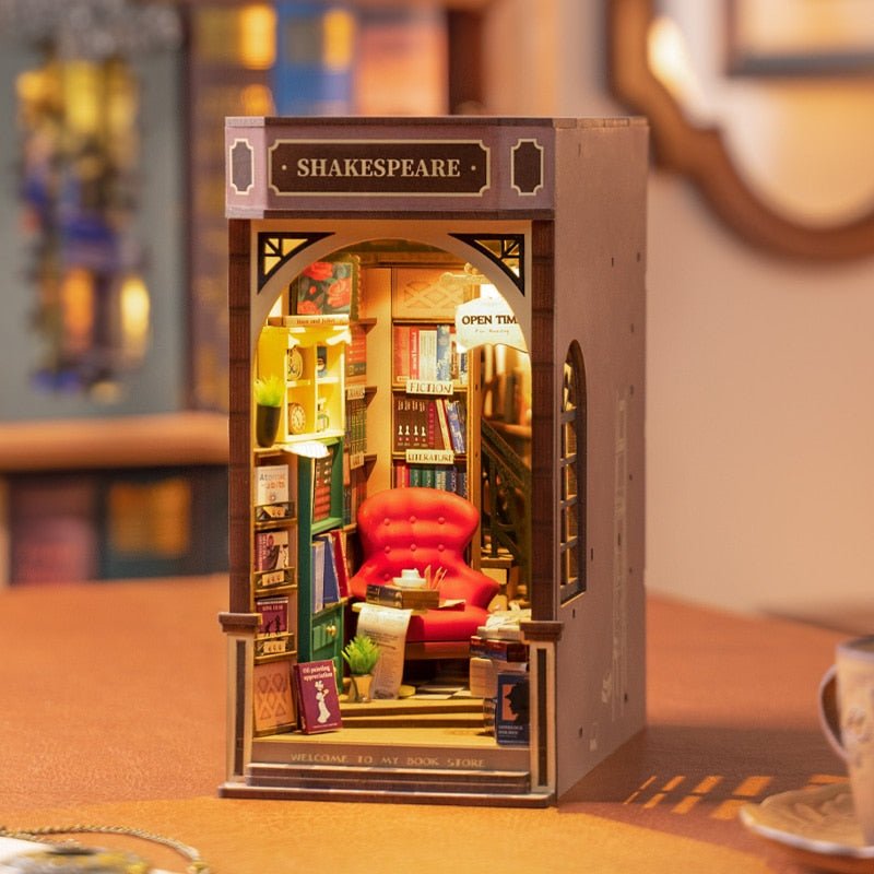 Shakespeare Bookstore DIY Book Nook Kit-KOLAICH™