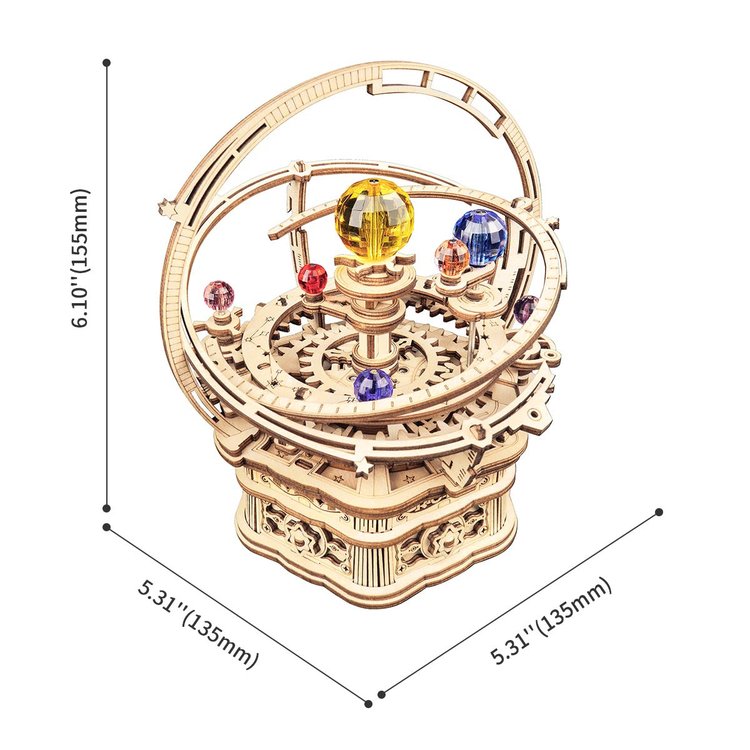 Starry Night Orrery Mechanical Music Box-KOLAICH™