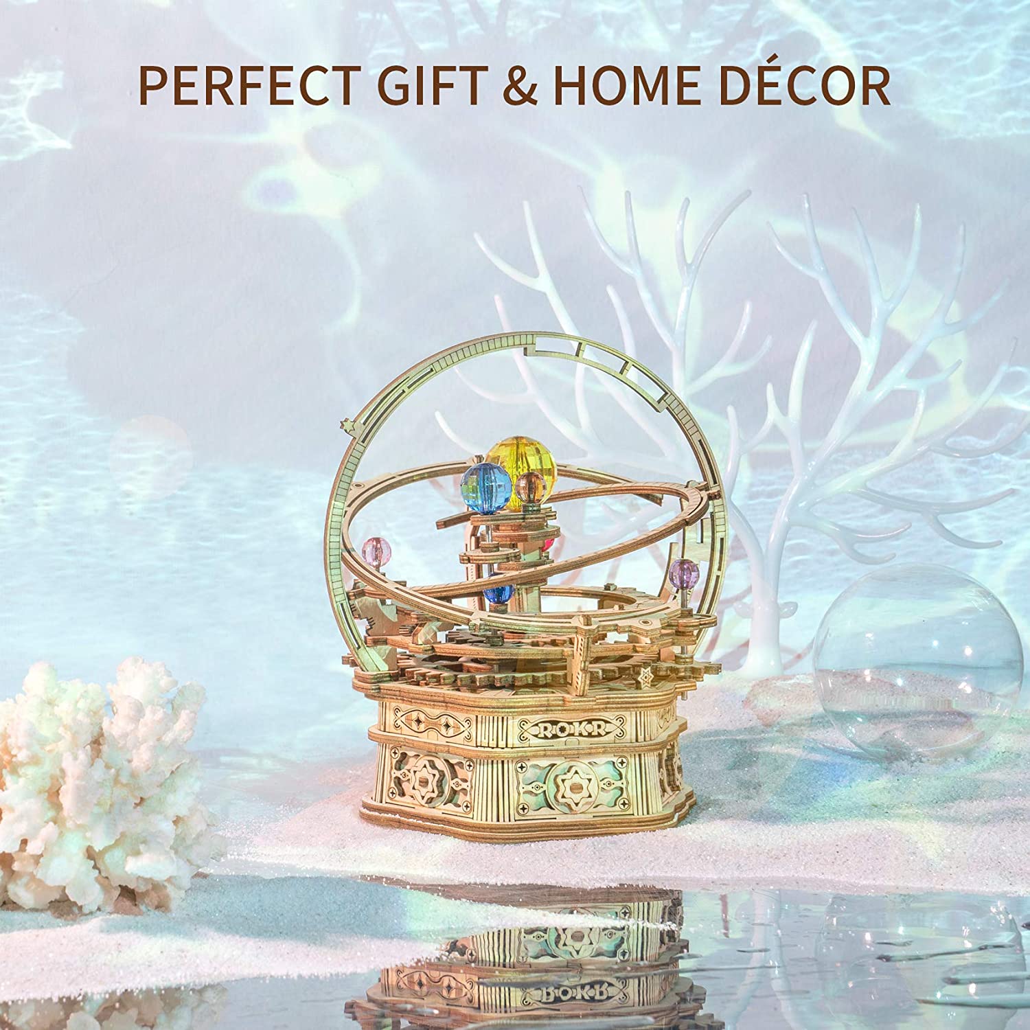 Starry Night Orrery Mechanical Music Box-KOLAICH™