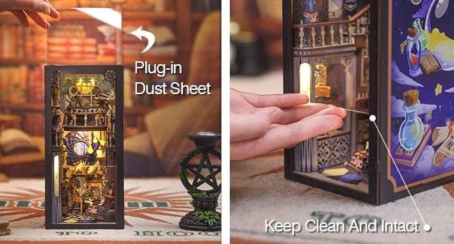 The Nebula Rest Room DIY Book Nook Kit-KOLAICH™