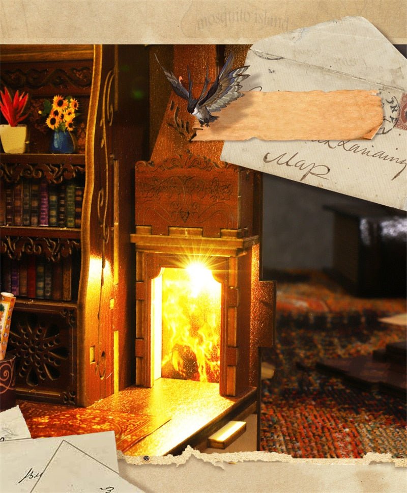 Vintage Eternal Library DIY Book Nook Kit-KOLAICH™