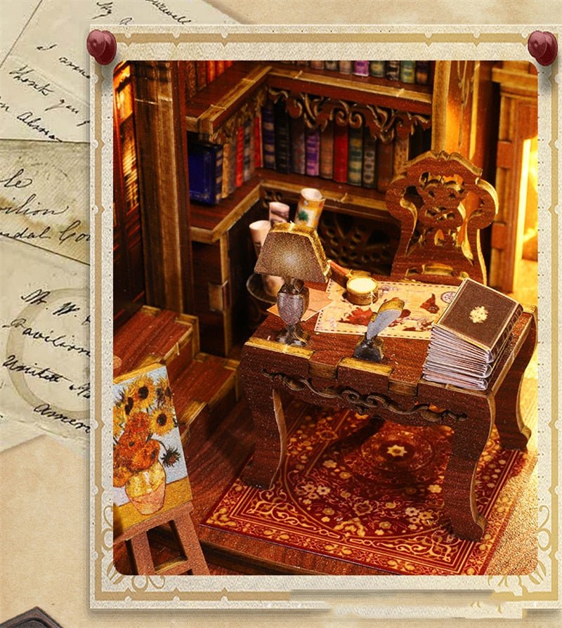 Vintage Eternal Library DIY Book Nook Kit-KOLAICH™