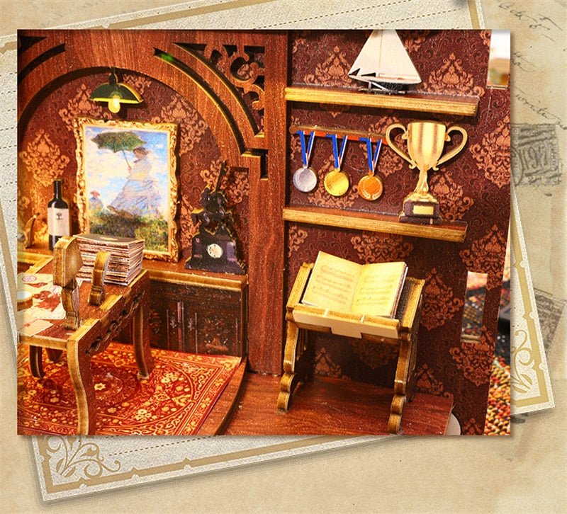 Vintage Eternal Library DIY Book Nook Kit-KOLAICH™