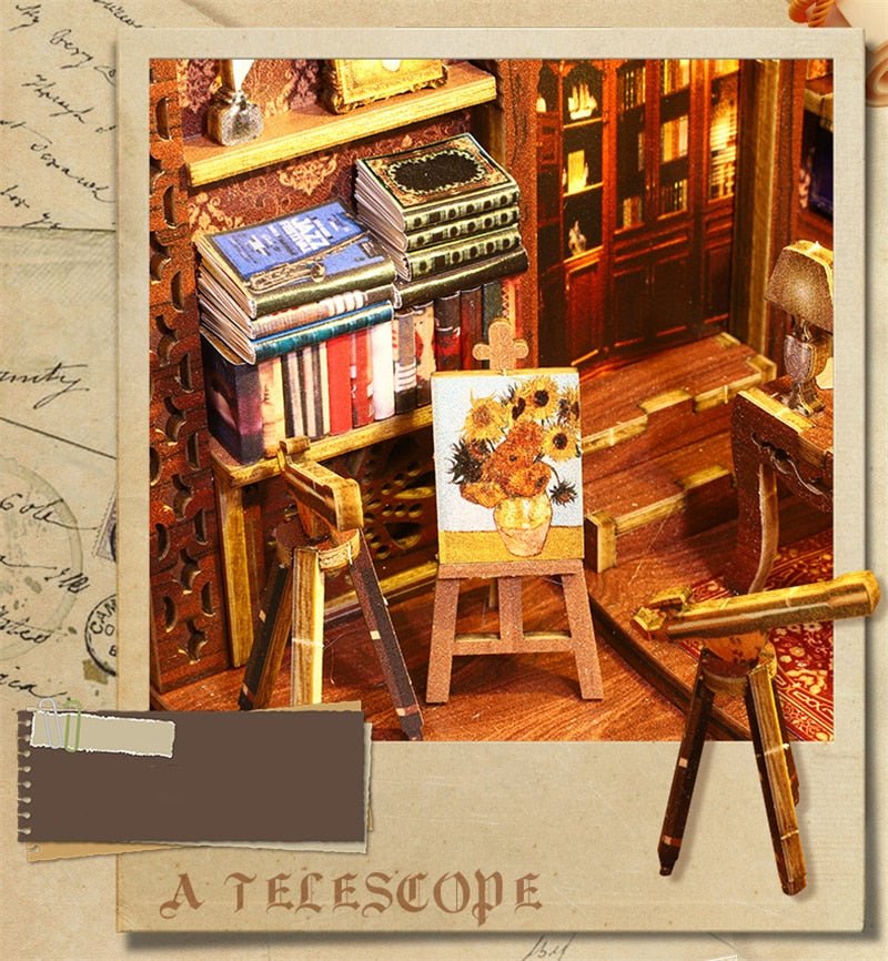 Vintage Eternal Library DIY Book Nook Kit-KOLAICH™