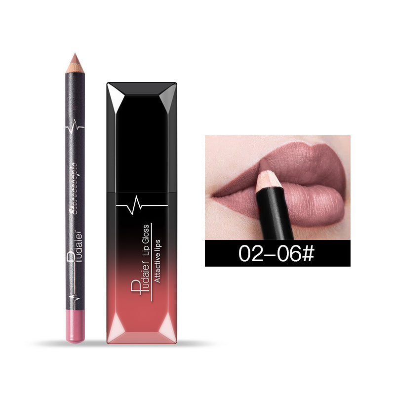 ESLETTE™Matte Liquid Lipstick+Lip Liner Kit