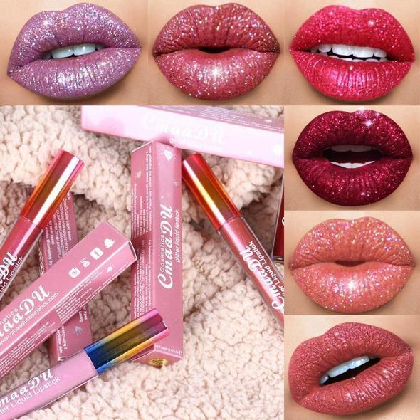 ASEIDFNSA Lip Gloss Glitter for Lip Gloss Making Beach Lip Balm Glasting  Water Gloss Lip Gloss Waterproof Long Lasting Liquid Lipstick Moisturizing