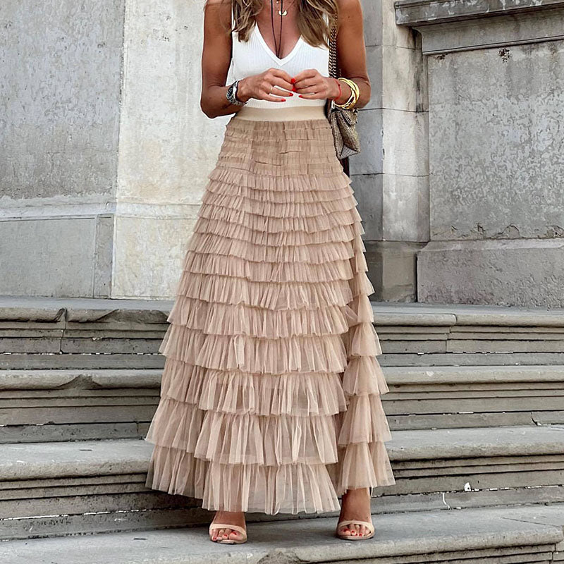 Maxi tulle skirt-Coolconditioner
