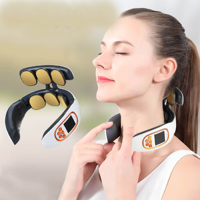 Smart Electric Neck and Upper Back Pulse Massager