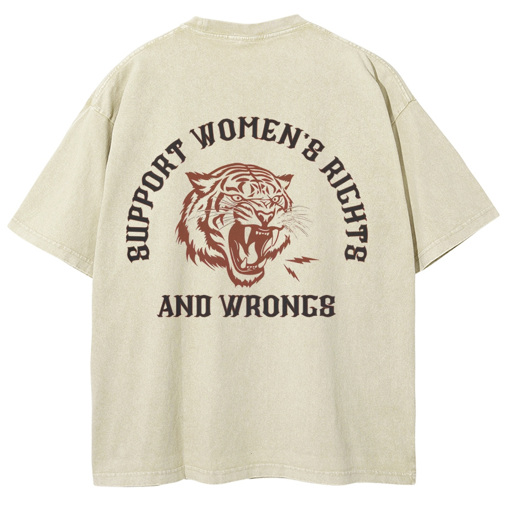 Vintage Snowflake Washed T-Shirt