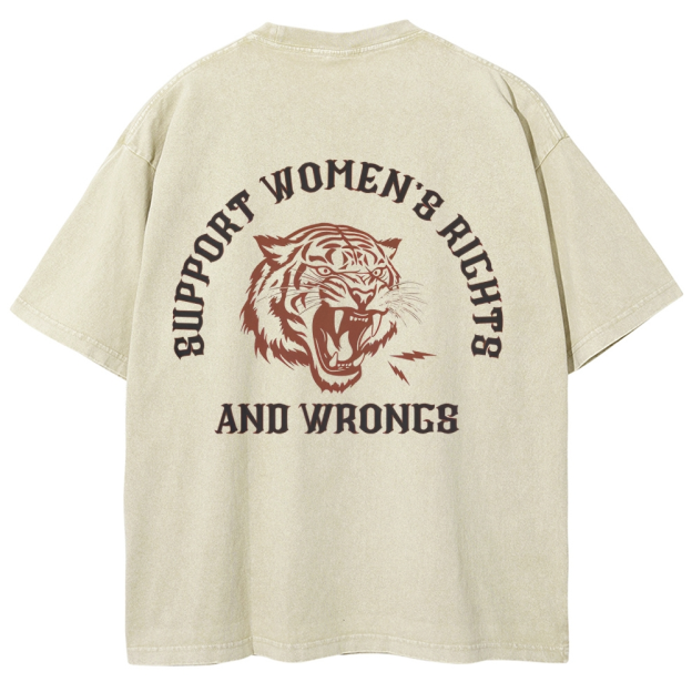 Vintage Snowflake Washed T-Shirt