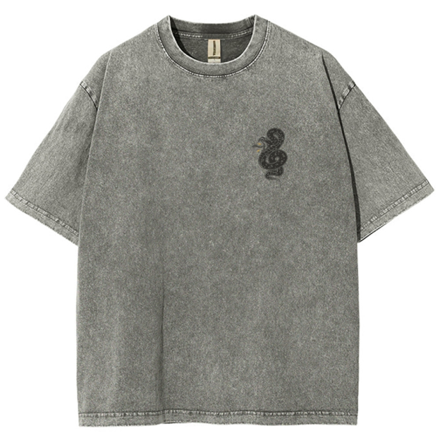 Long Live Rad Women Vintage Snowflake Washed T-Shirt
