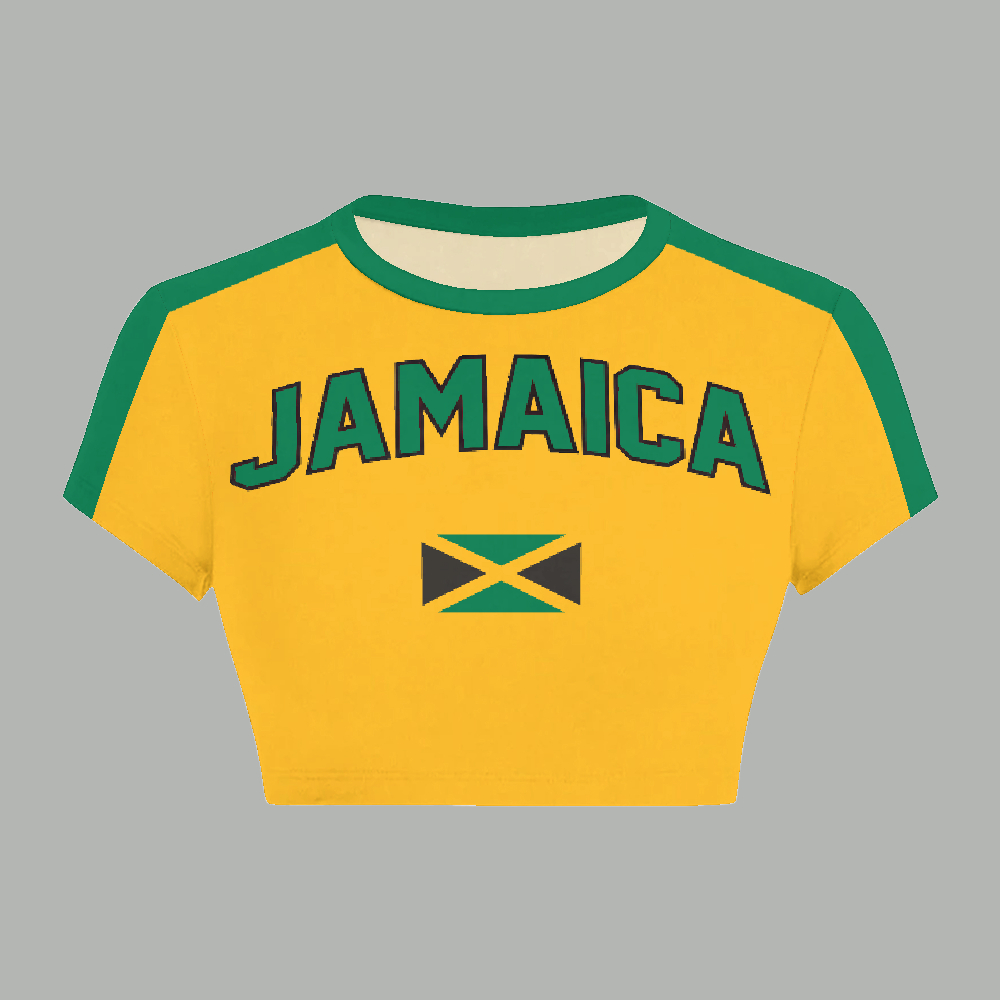 Jamaica T-Shirt & Elasticated Trousers Two-Piece Set Customscool