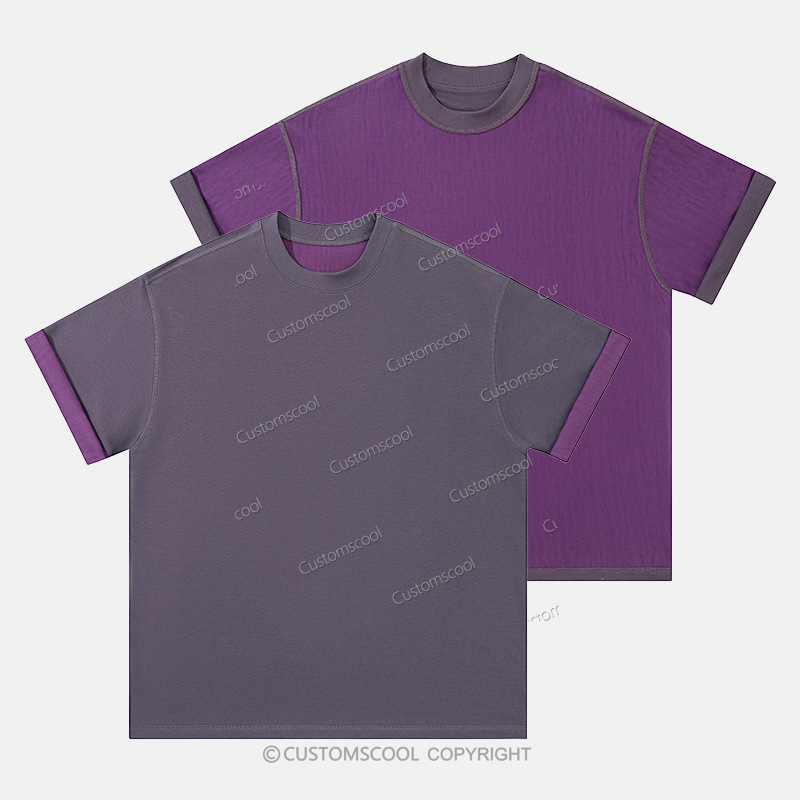 Color Block Reversible T-Shirt