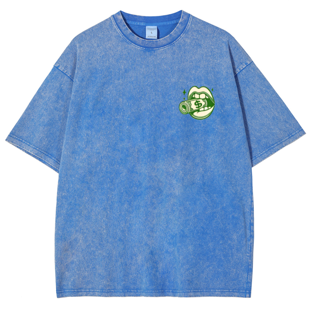 I'm Boring Baby Unisex Fit Washed Oversized T-Shirt