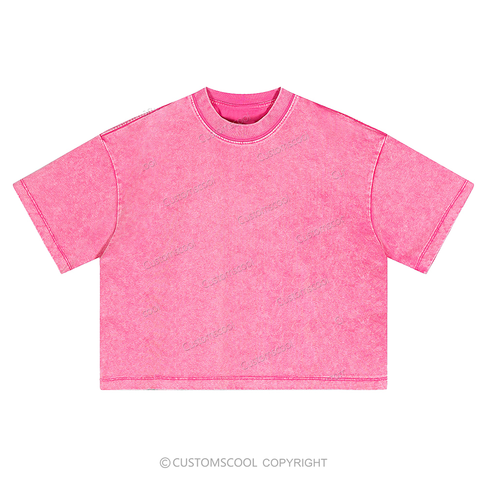 Washed Cropped T-Shirt