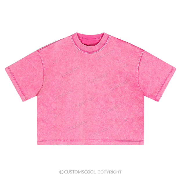 Washed Cropped T-Shirt