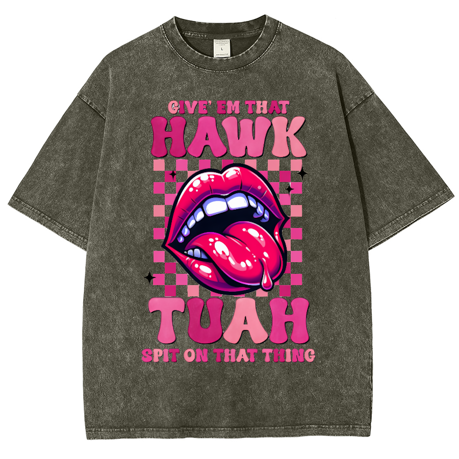Unisex Fit Washed Oversized T-Shirt