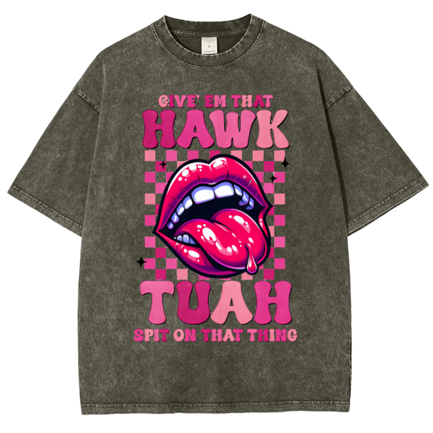 Unisex Fit Washed Oversized T-Shirt
