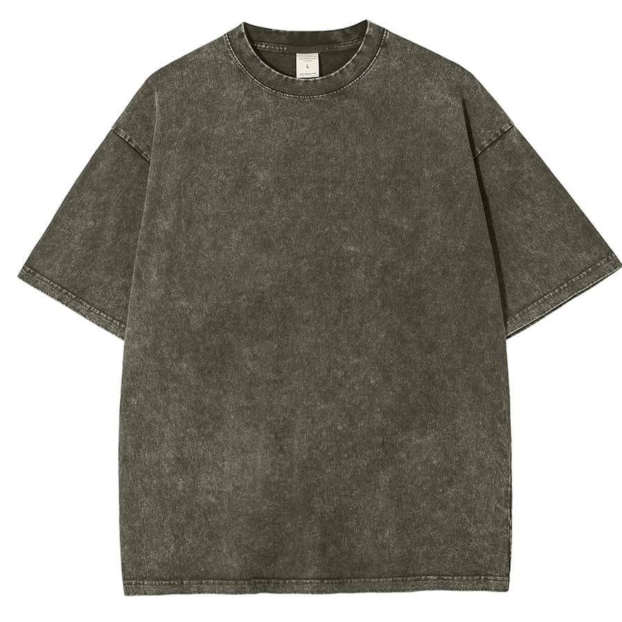 ADDCUSTOM Snowflake Vintage Cotton T-Shirt