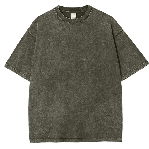 ADDCUSTOM Snowflake Vintage Cotton T-Shirt