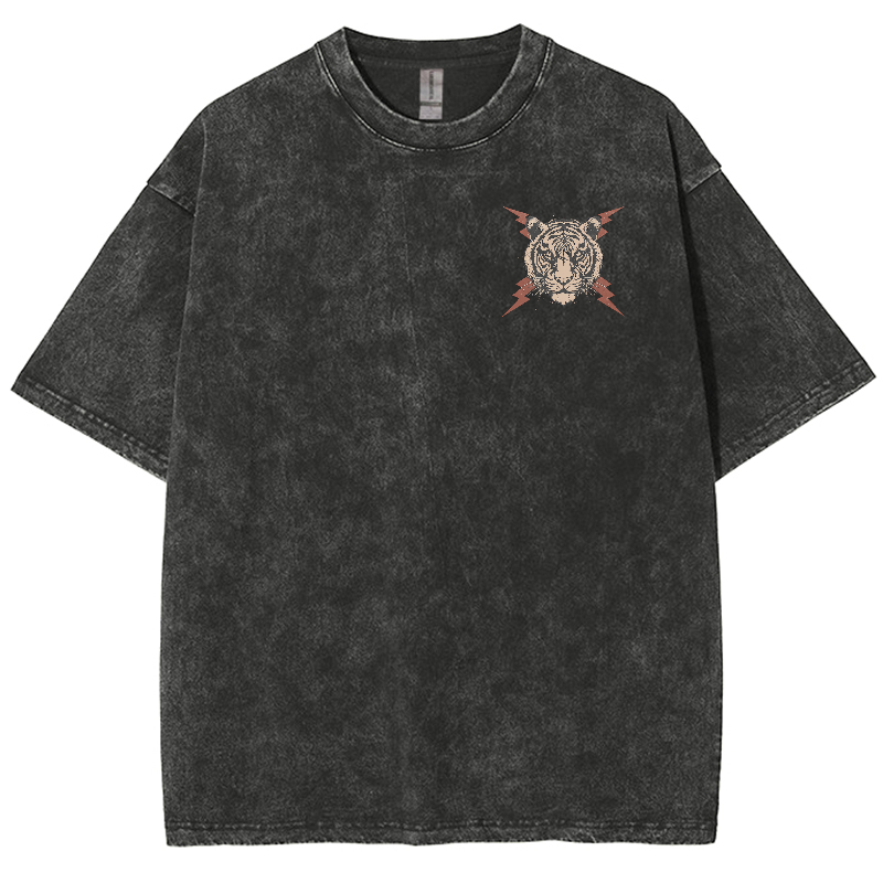 Mama Didn't Raise No *** Unisex Fit Washed Oversized T-Shirt