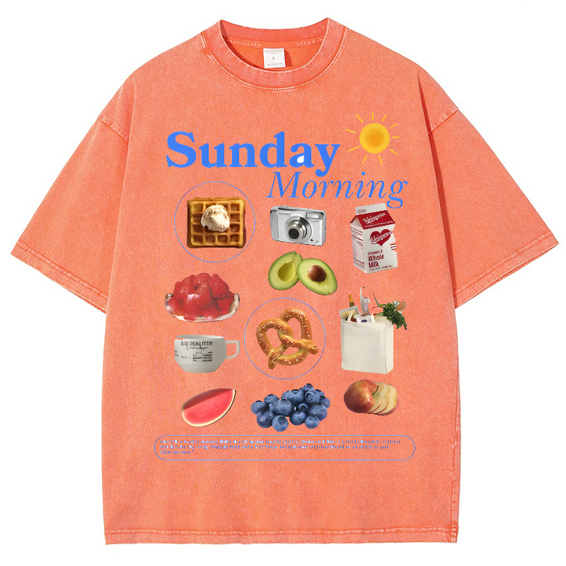 Vintage Snowflake Washed T-Shirt