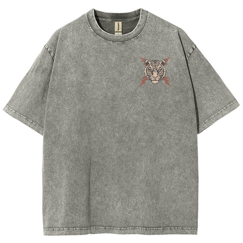 Mama Didn't Raise No *** Unisex Fit Washed Oversized T-Shirt