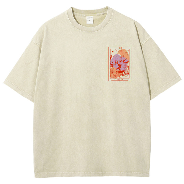 IYKYK Lesbian Sapphic Unisex Fit Washed T-Shirt