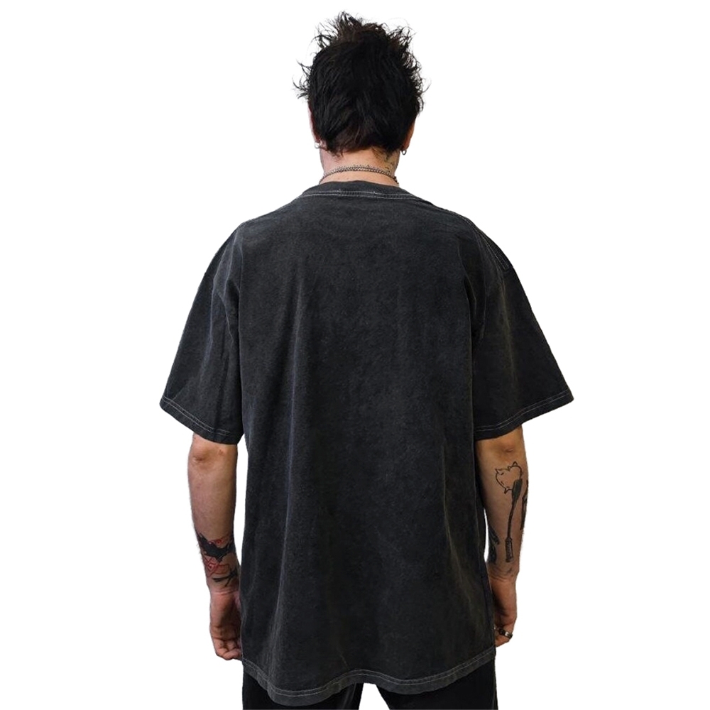 Bad Rabbits Gothic Washed Tee Customscool