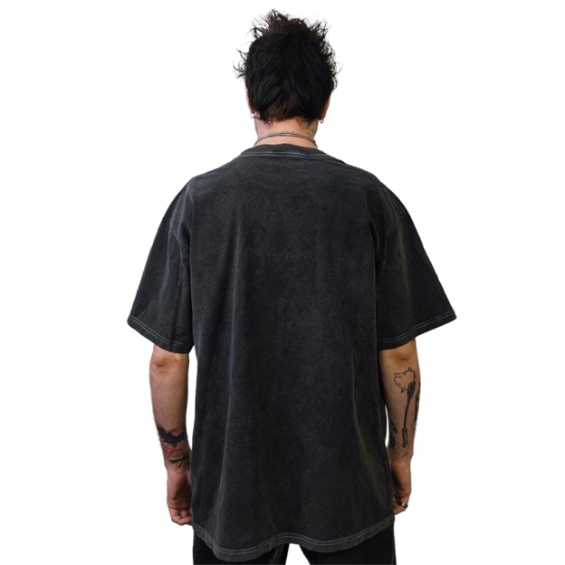 Bad Rabbits Gothic Washed Tee Customscool