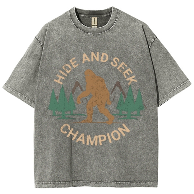 Hide And Seek Champion Vintage Snowflake Washed T-Shirt