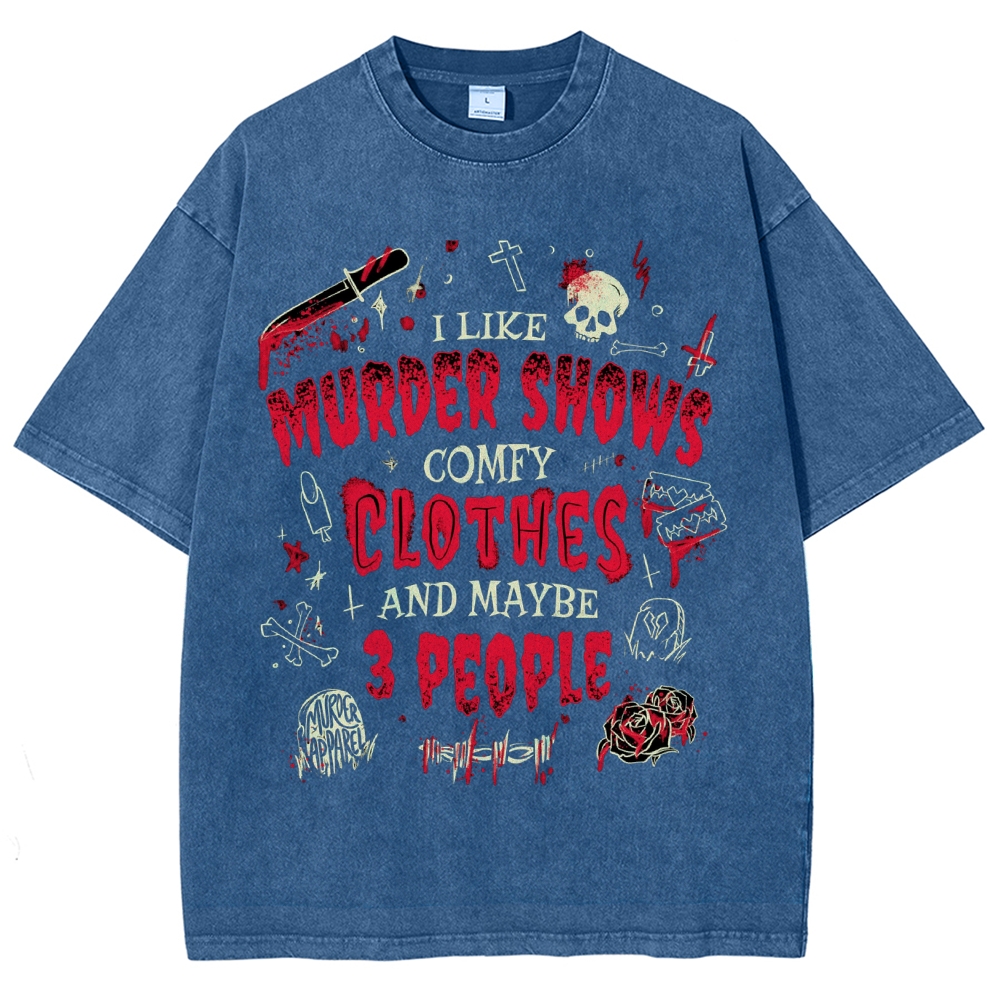 Story Of My Life Vintage Snowflake Washed T-Shirt
