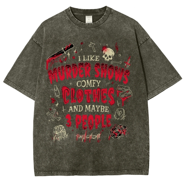 Story Of My Life Vintage Snowflake Washed T-Shirt