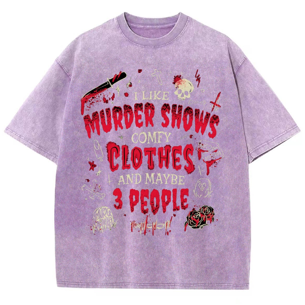 Story Of My Life Vintage Snowflake Washed T-Shirt