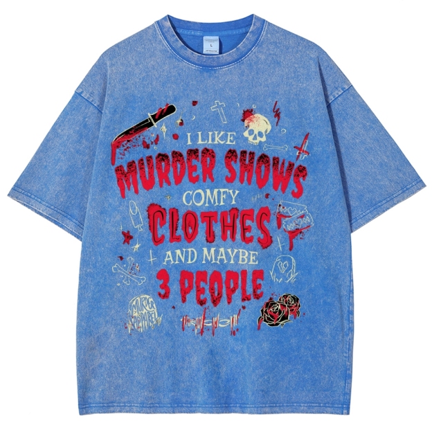 Story Of My Life Vintage Snowflake Washed T-Shirt