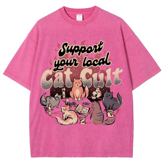 Suppoit Your Local Vintage Snowflake Washed T-Shirt
