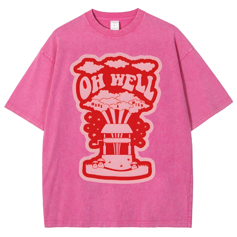 Oh Well Vintage Snowflake Washed T-Shirt