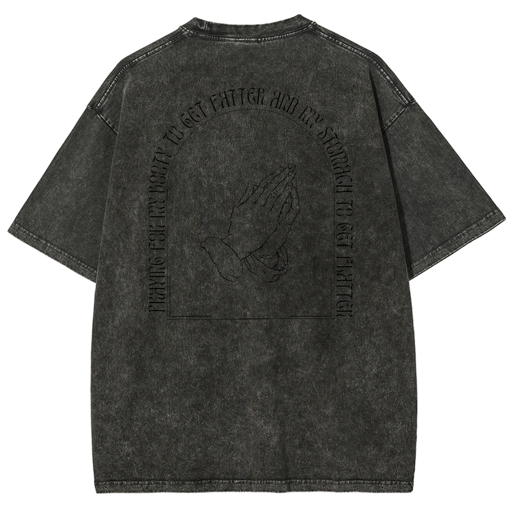 Vintage Snowflake Washed T-Shirt 2406003487