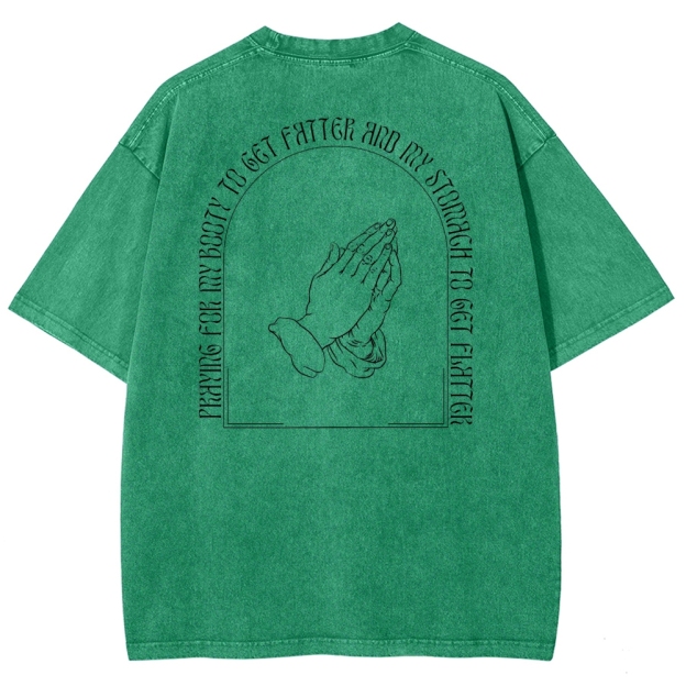 Vintage Snowflake Washed T-Shirt 2406003487