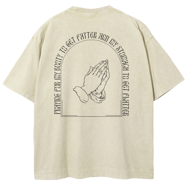 Vintage Snowflake Washed T-Shirt 2406003487