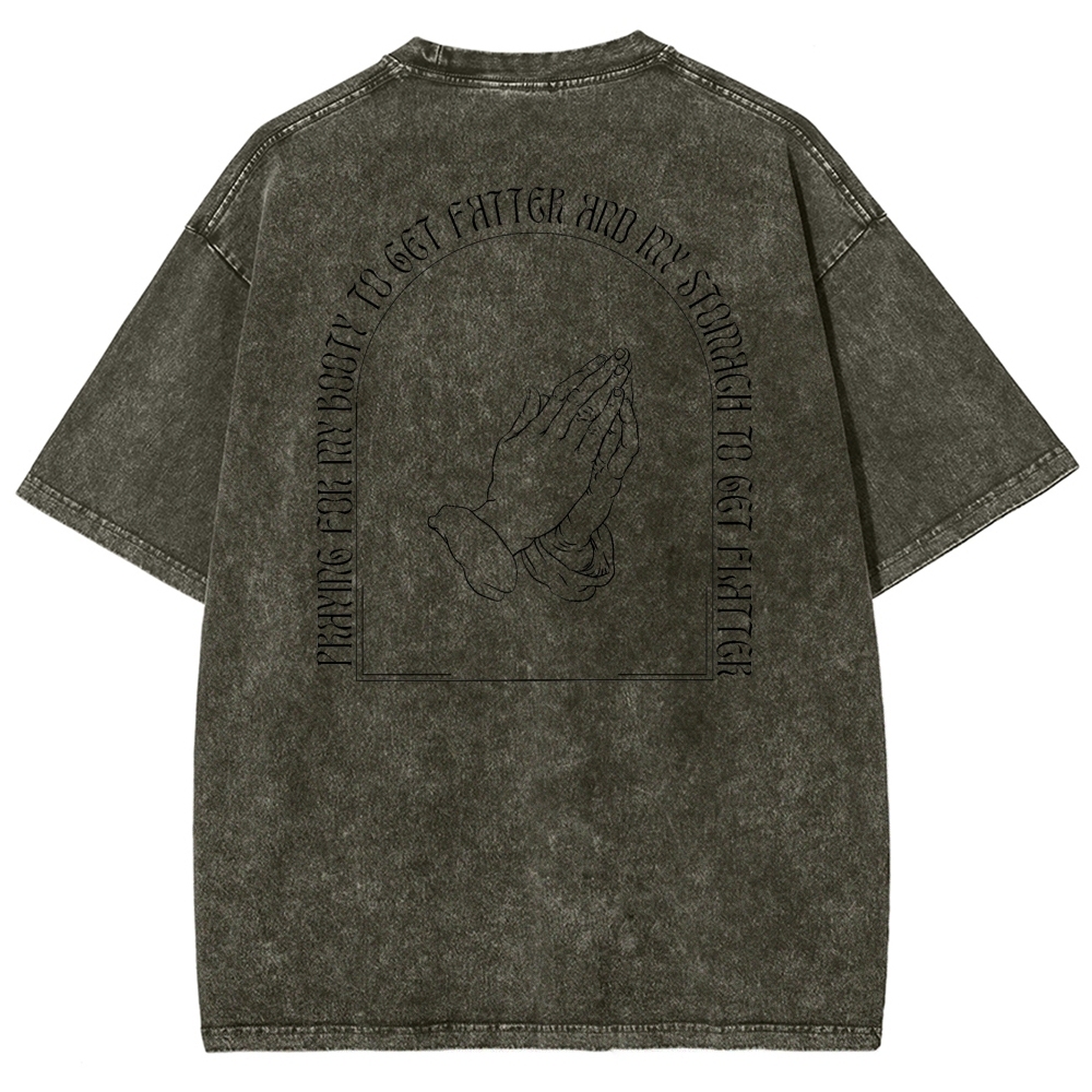 Vintage Snowflake Washed T-Shirt 2406003487