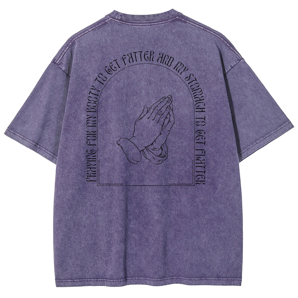 Vintage Snowflake Washed T-Shirt 2406003487