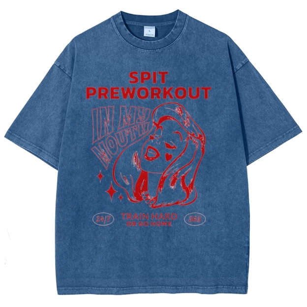 Vintage Snowflake Washed T-Shirt 2406003557