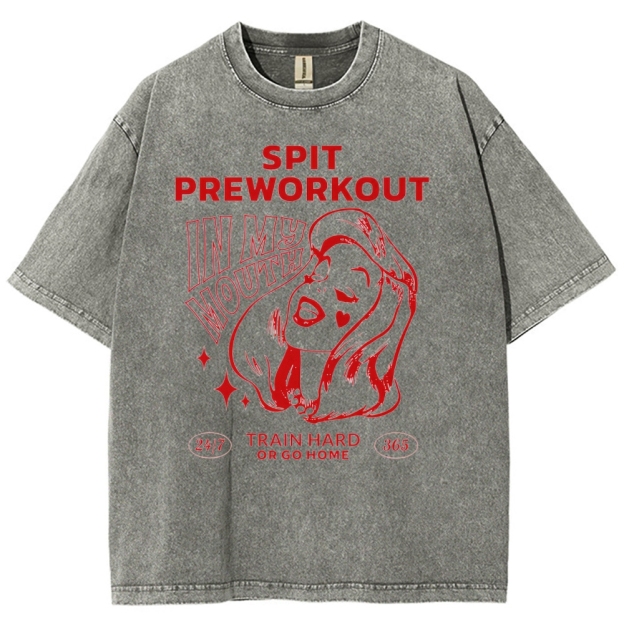 Vintage Snowflake Washed T-Shirt 2406003557